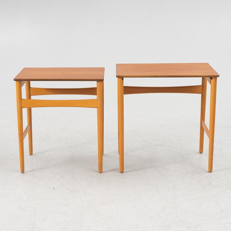 Hans J. Wegner, satsbord, 2 delar, Andreas Tuck, Danmark, 1960-tal.