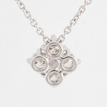 COLLIER, med briljantslipade diamanter totalt 0.75 ct.