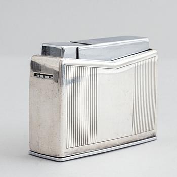 Sigvard Bernadotte, a sterling silver table lighter, Georg Jensen.