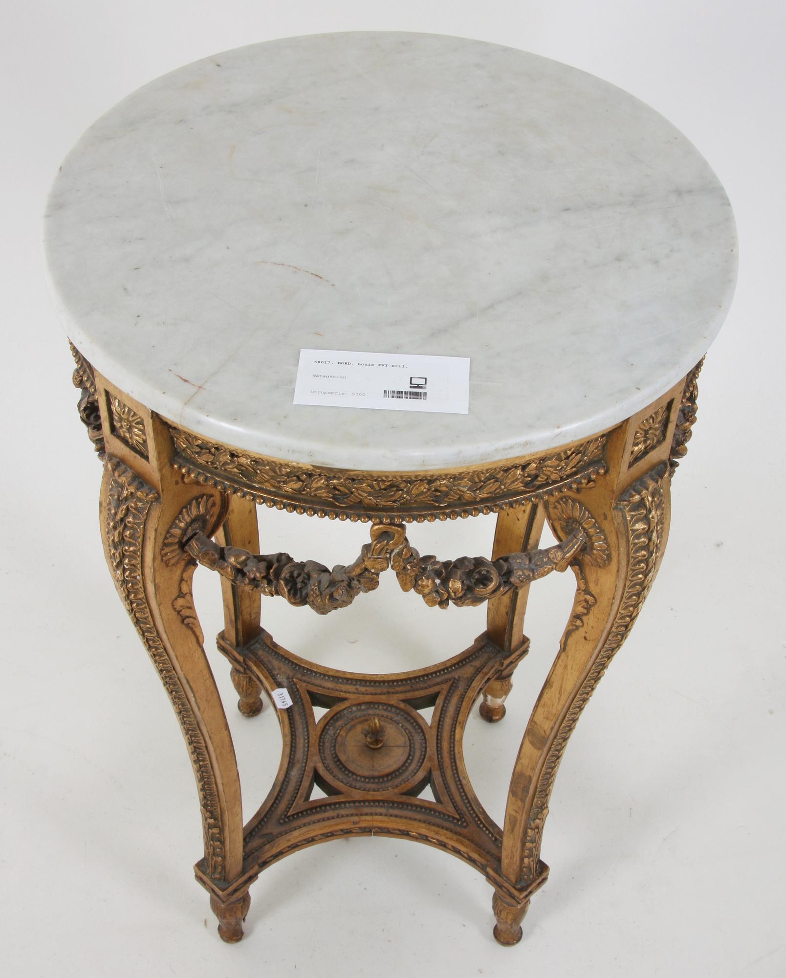 BORD, Louis XVI-stil.