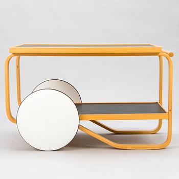 ALVAR AALTO, tarjoiluvaunu malli 98, O.Y. Huonekalu-ja Rakennustyötehdas A.B. 1900-luvun puoliväli.