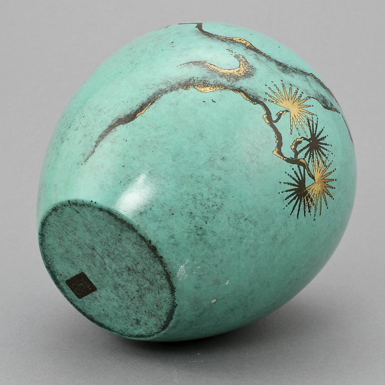 VAS, metall, "Ikora", WMF, art deco, 1920/30-tal.