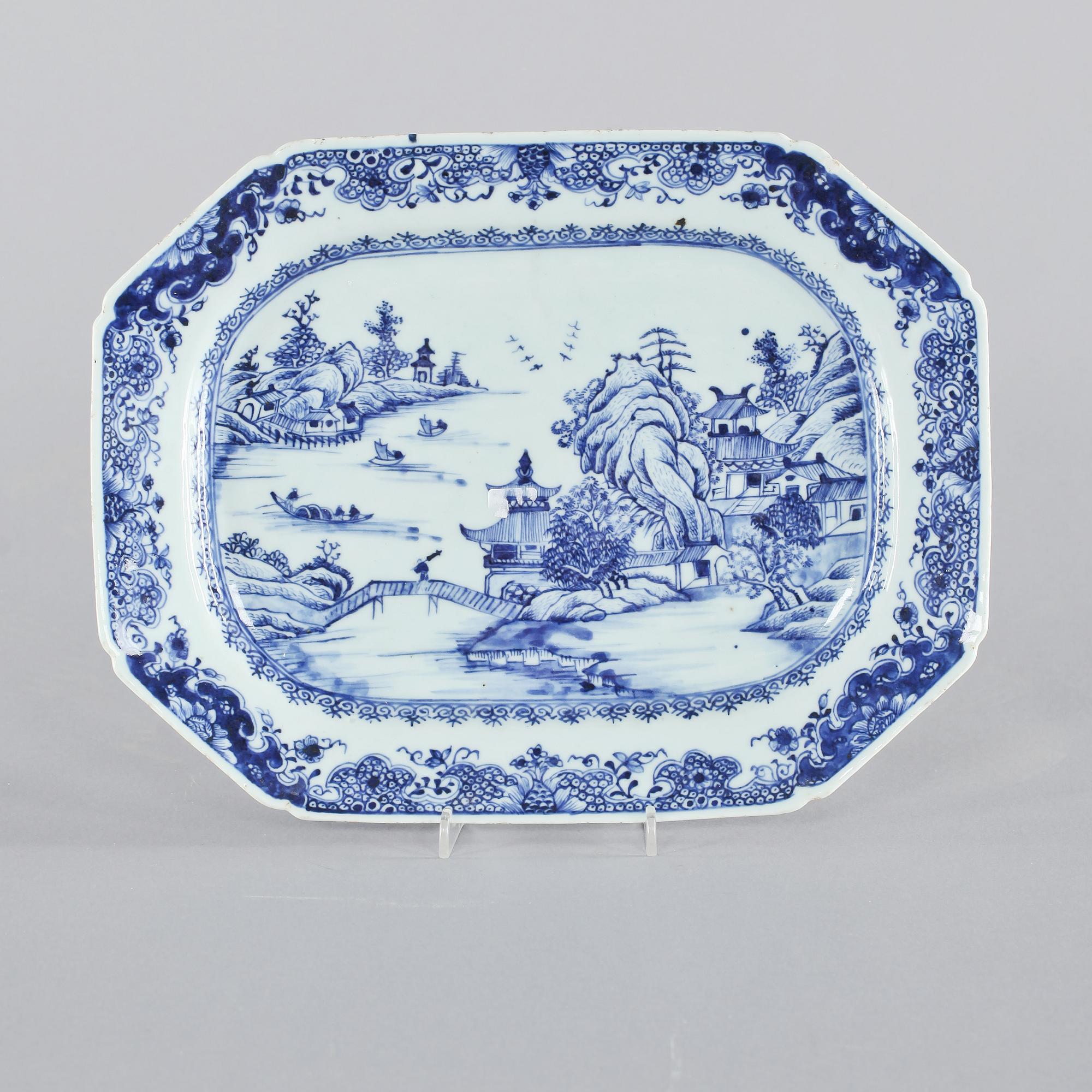 FAT, porslin, Kina, 1700-tal.