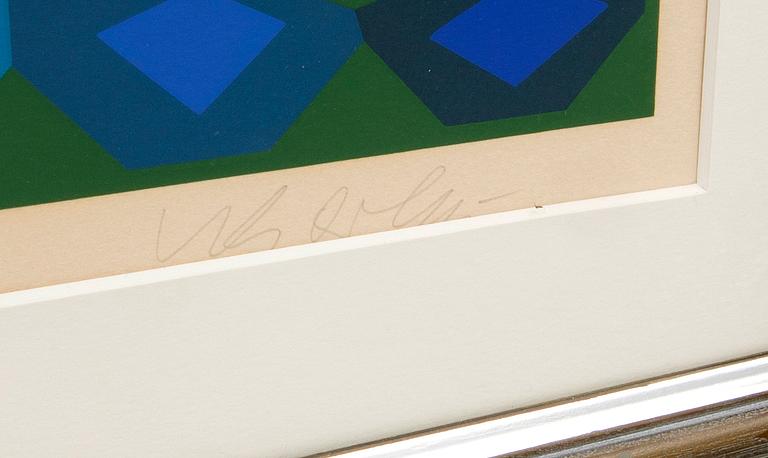 Victor Vasarely, "Gaia VII".