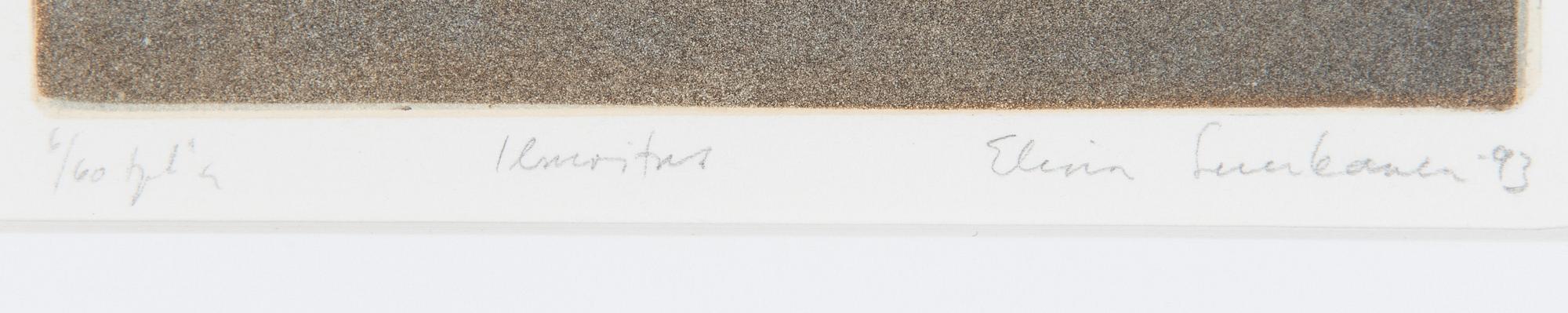 Elina Luukanen, "Ilmoitus" (Notice).