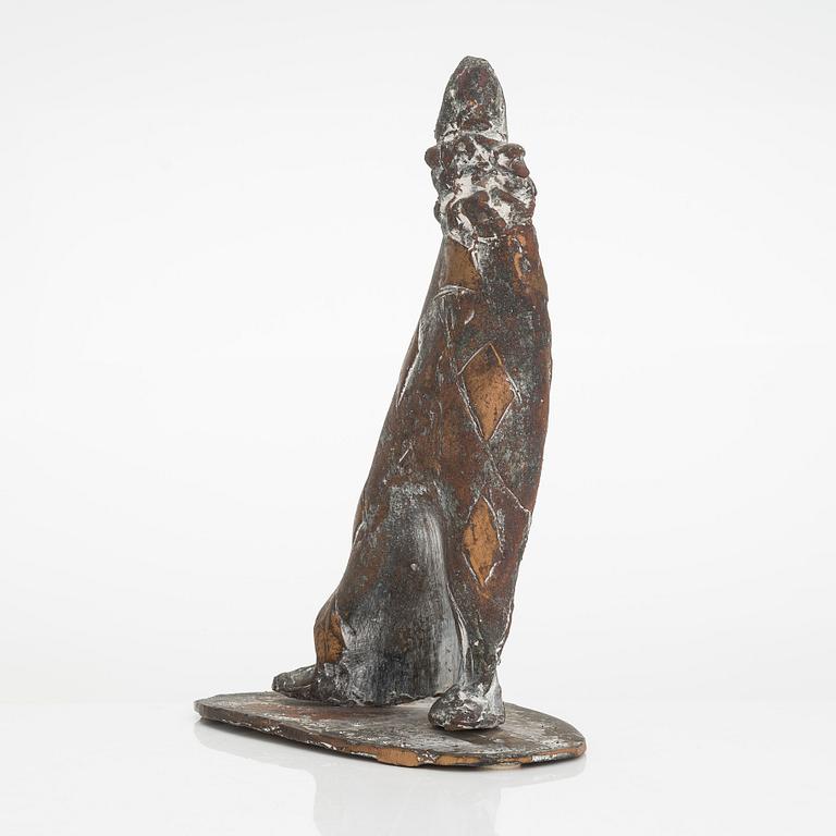Kaarina Tarkka, a bronze sculpture, signed and dated 1984.