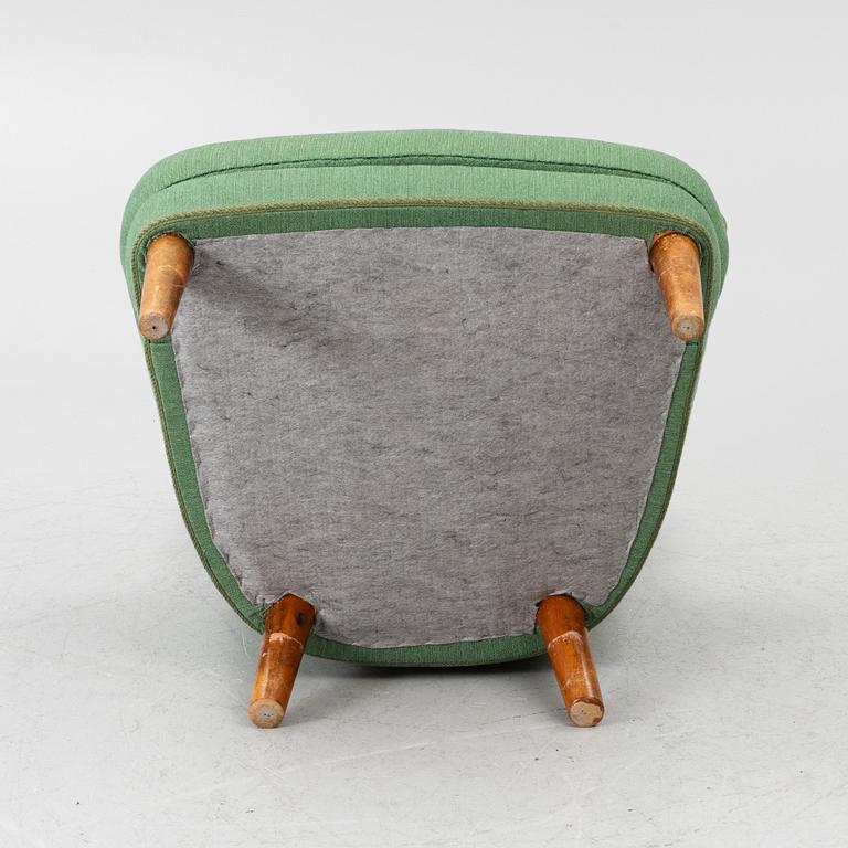 Carl Malmsten, armchair, 'Wergeland', second half of the 20th century.
