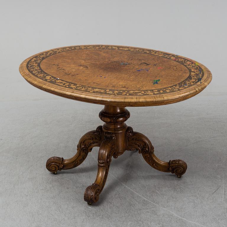 A second half of the 19th century table.