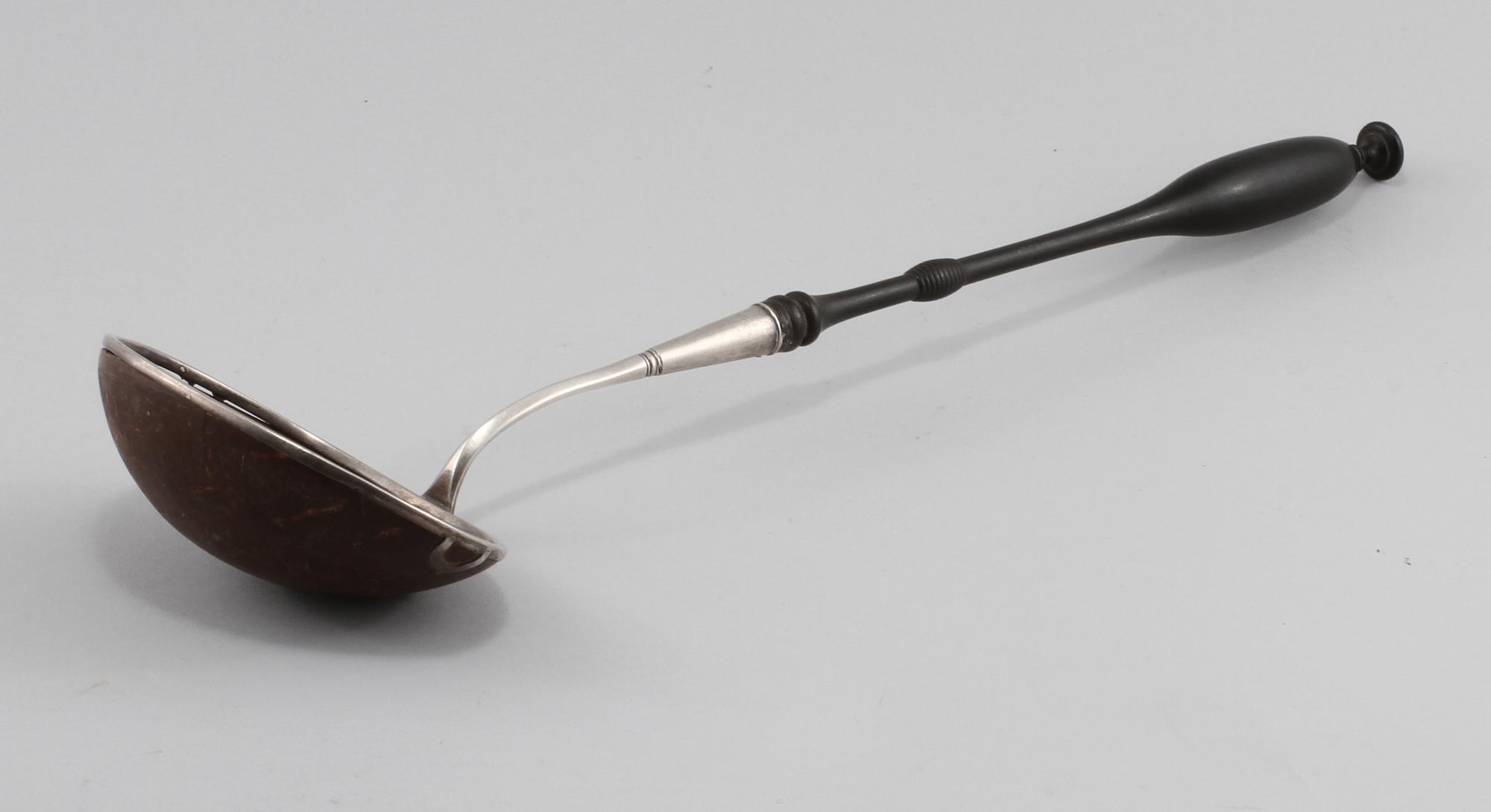SOPPSLEV, silver och trä, Sverige, 1829.