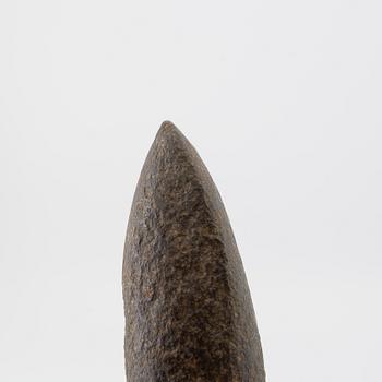 Three Scandinavian Neolithic stone axes, trindyxor, Neolithic.