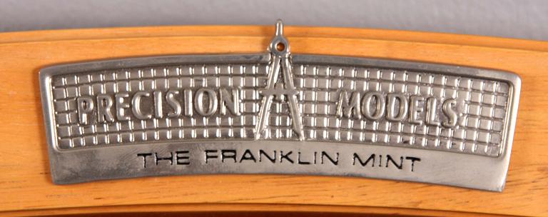 MODELLBILAR, 6 st i HYLLA, Franklin Mint.