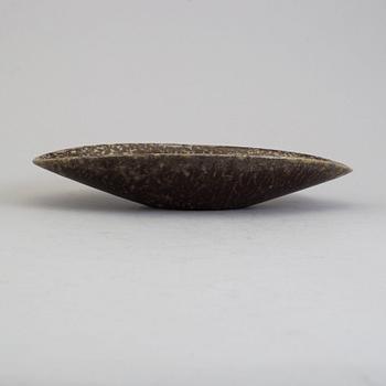 HANS HEDBERG,  ceramic dish from Biot, France, signed.