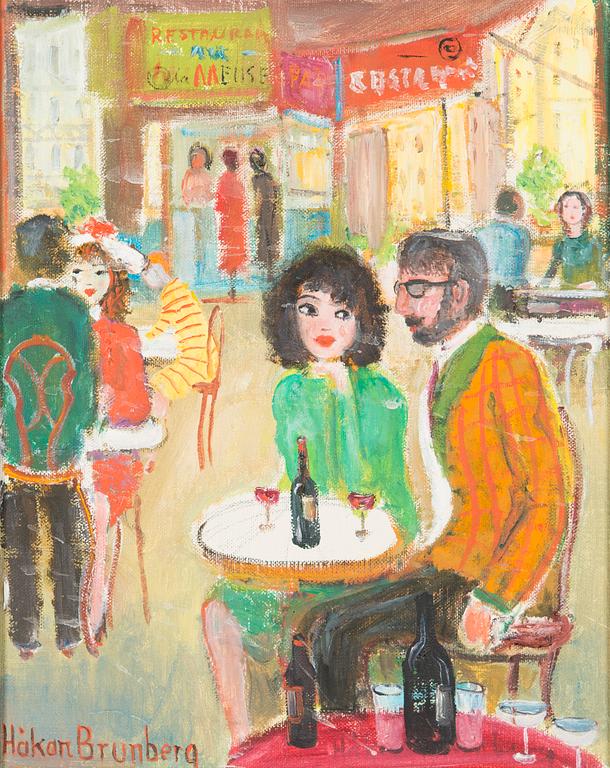 Håkan Brunberg, På cafét.