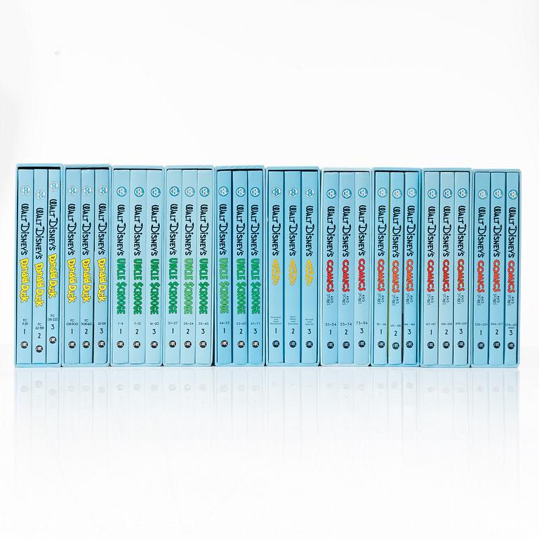 Carl Barks library, 30 volymer, Walt Disney, Another Rainbow Publishing, USA 1980-tal.