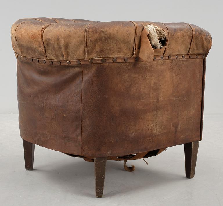 KLUBBFÅTÖLJ, 1900-talets första hälft.