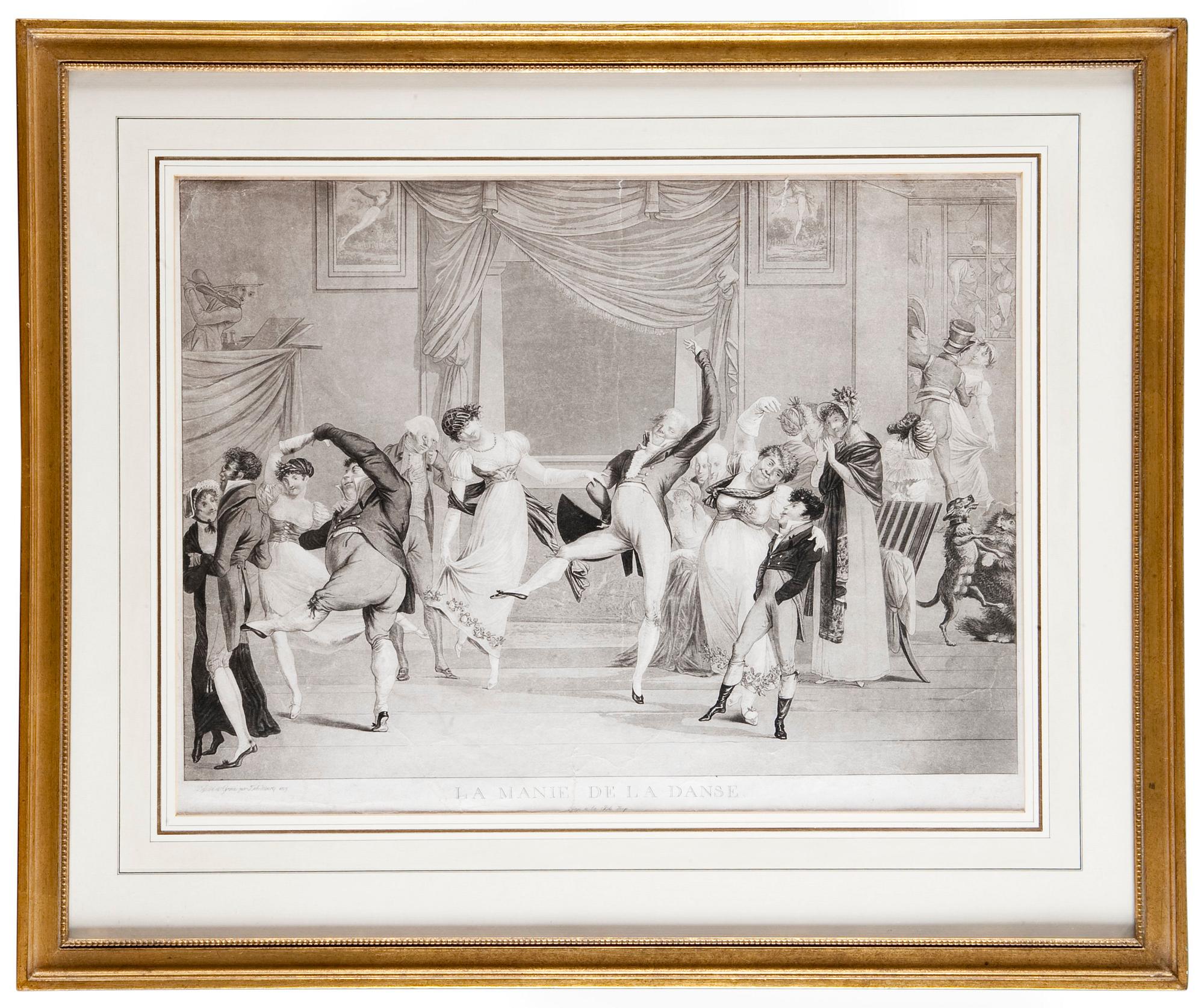 "La manie de la danse".