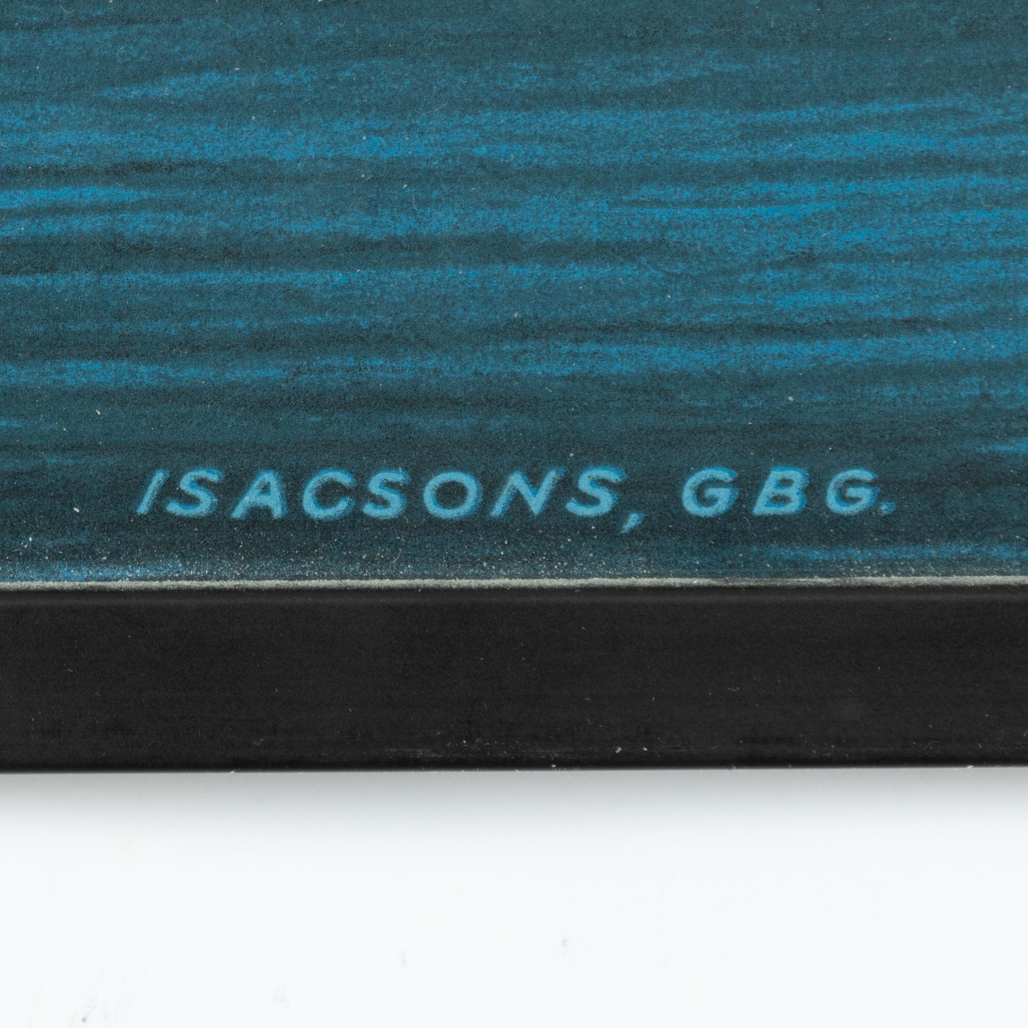 Fritiof Pedersén, affisch, "Svenska Amerika Linien", Isacsons Gbg, 1952.