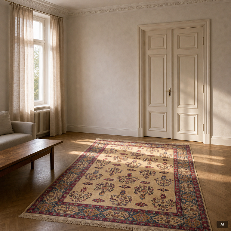 A 'Karistan' carpet, Romania, 275 x 182 cm.