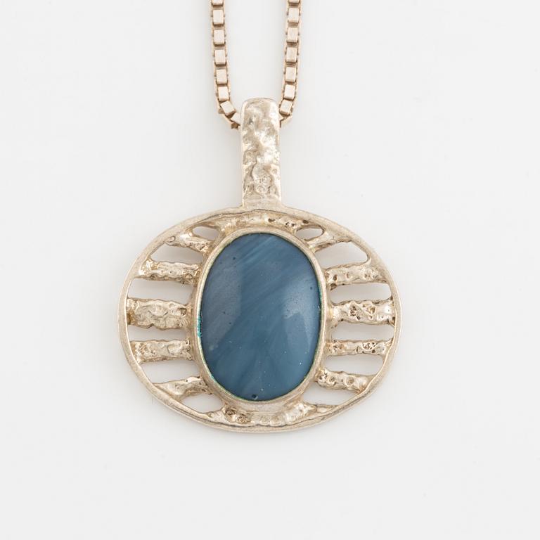 Silver necklace, Ove Nordström.