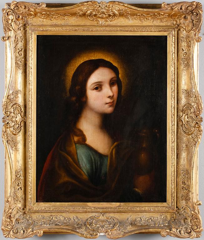 OKÄND KONSTNÄR, olja på duk, dubblerad, osignerad, 1600-/1700-tal.