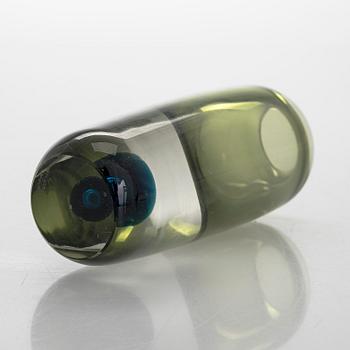 Saara Hopea, a 'Bubble' glass vase, Nuutajärvi Notsjö, 1957.
