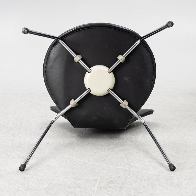 Arne Jacobsen, stolar, 6 stycken "Sjuan" Fritz Hansen, 2000-tal.