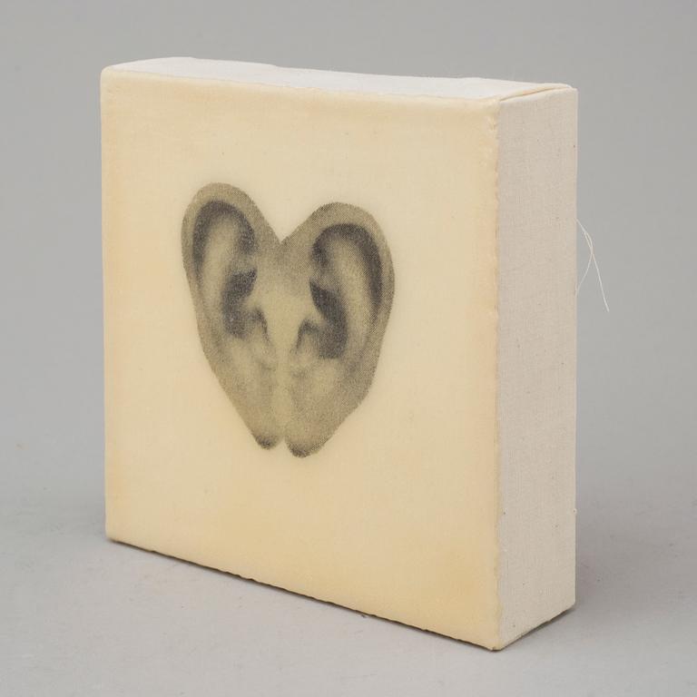 MONIKA LARSEN DENNIS, Multiple mixed media on canvas signed 48/100 dated -96 on verso.