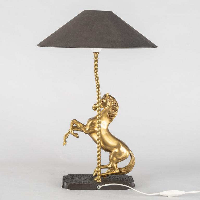 Table lamp, late 20th century.