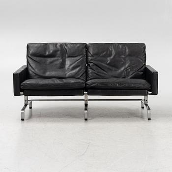 Poul Kjaerholm, a leather upholstered PK-31-2 sofa from E Kold Christensen, Denmark.