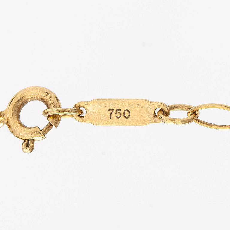 Tiffany & Co, halsband, "Heart Key", 18K guld.