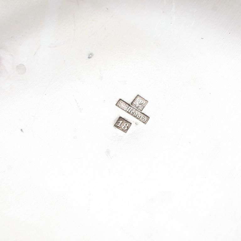 ISHINKAR, 2 st, nysilver, art déco.