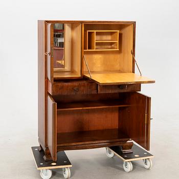 Bar cabinet/Writing desk, first half of the 20th century.