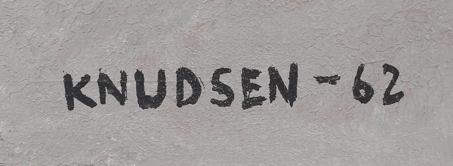 LEIF KNUDSEN, olja på duk, signerad och daterad - 62.