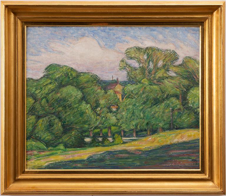 Karl Nordström, "Popplarna" (Gröndal).