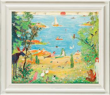 Håkan Brunberg, Summery phantasy landscape.