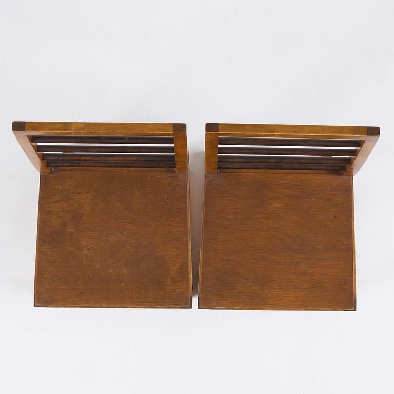 Axel Einar Hjorth, a pair of "Oh Boy" dining chairs, Nordiska Kompaniet, 1931.
