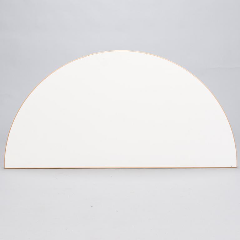 ALVAR AALTO 1990s Half Circle Table 95 by Artek.