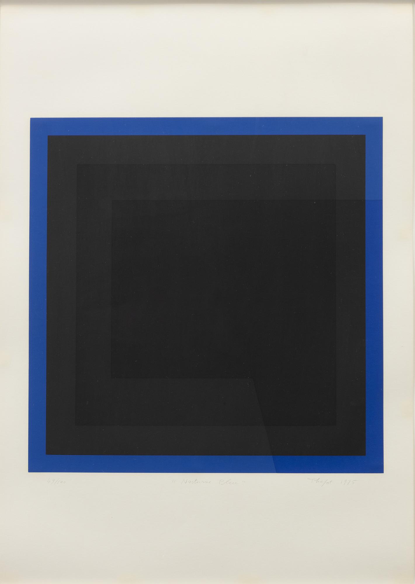 Roger-François Thépot, "Nocturne Bleu".