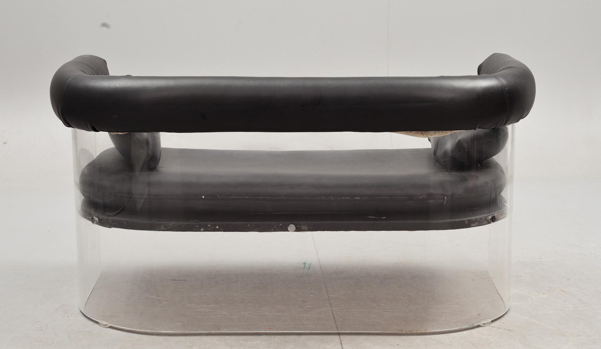 SOFFA, plexiglas, 1960/70-tal.