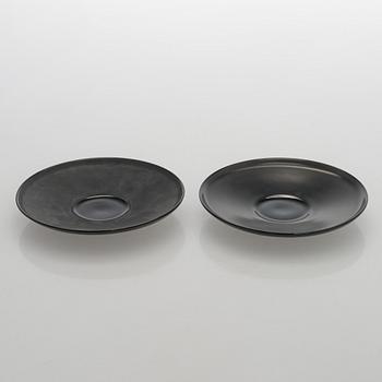 Tapio Wirkkala, a 7-piece porcelain 'Variation' espresso service Rosenthal, Studio-line, Germany.