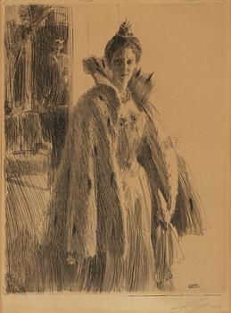 Anders Zorn, "Prinsessan Ingeborg II".