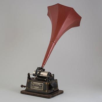 an early 20th century Edison Gem Phonograph.