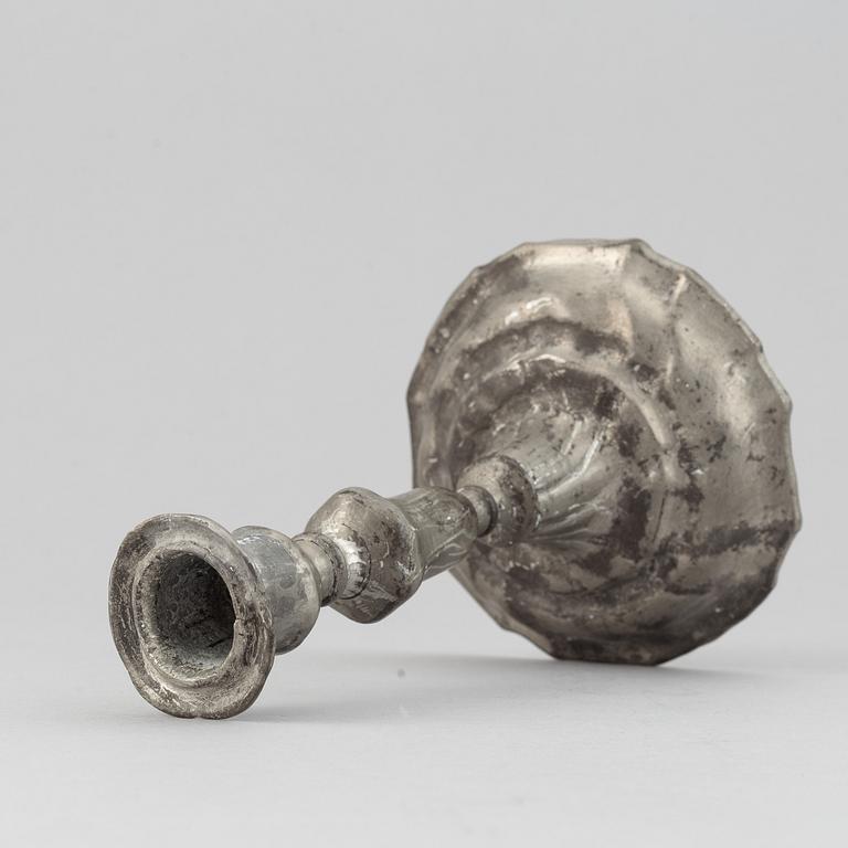 Ljusstake, Petter Samuelsson Norén Hedemora 1772, Rokoko.