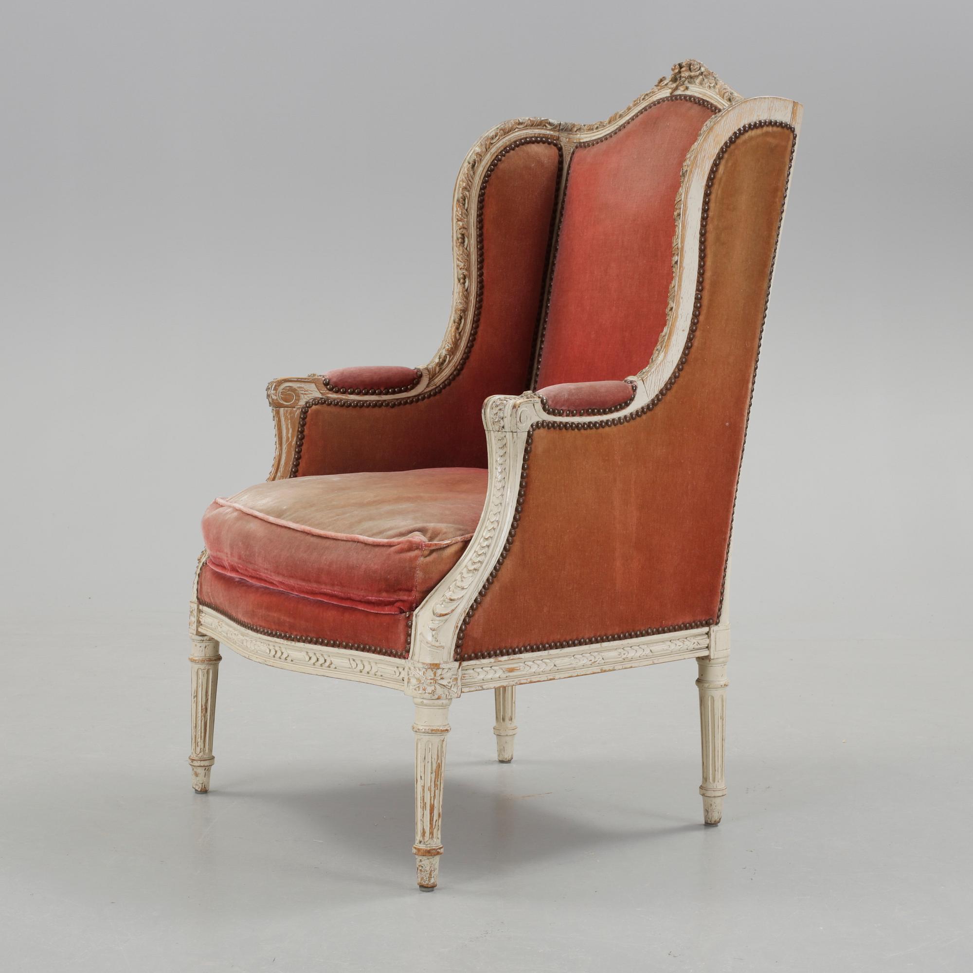 BERGERE, Louis XVI-stil, omkring 1800-talets slut.