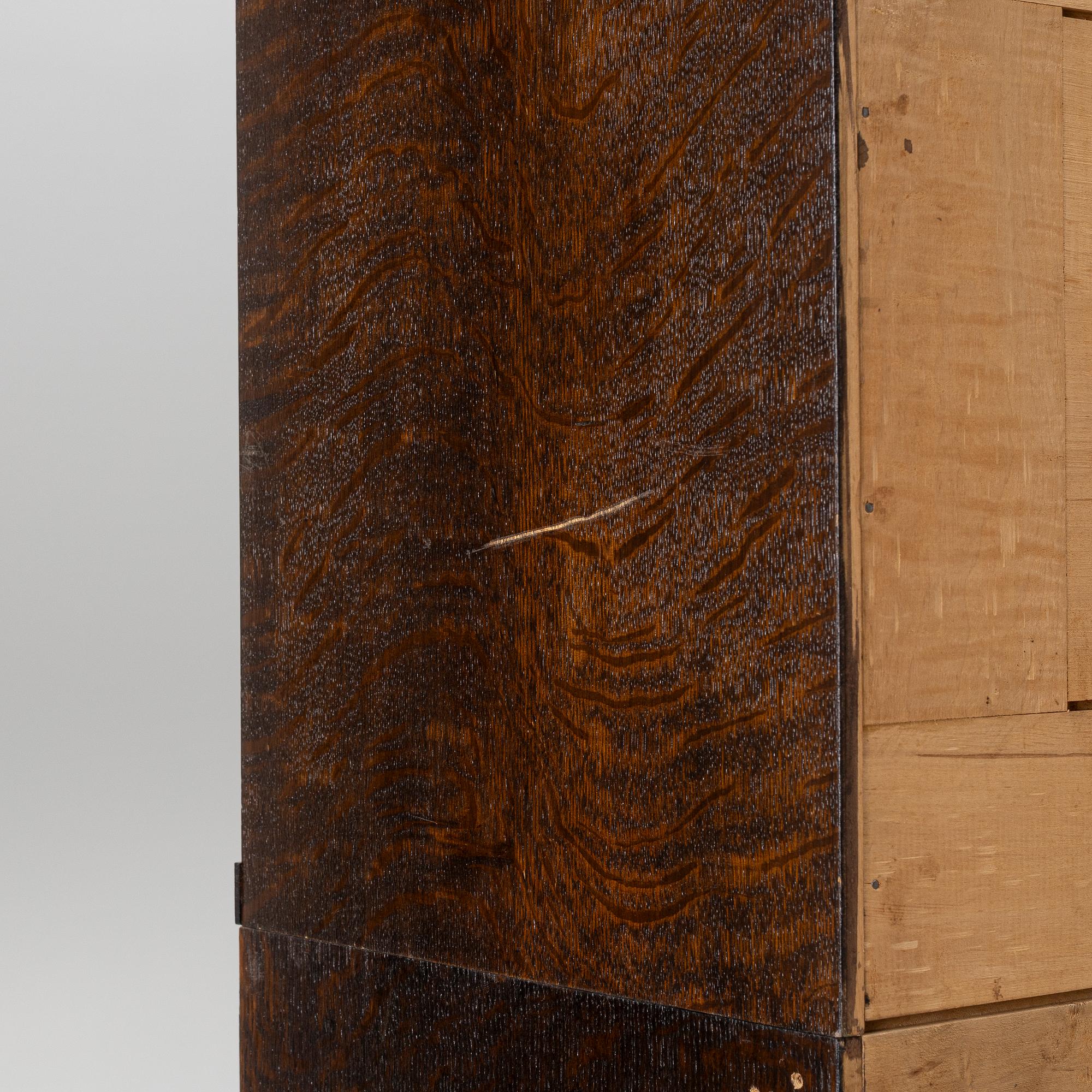 Three book cabinet, Åtvidaberg, Sweden, second half of the 20th century.