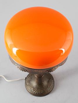 BORDSLAMPA, sk Strindbergslampa, 1900-talets första hälft.
