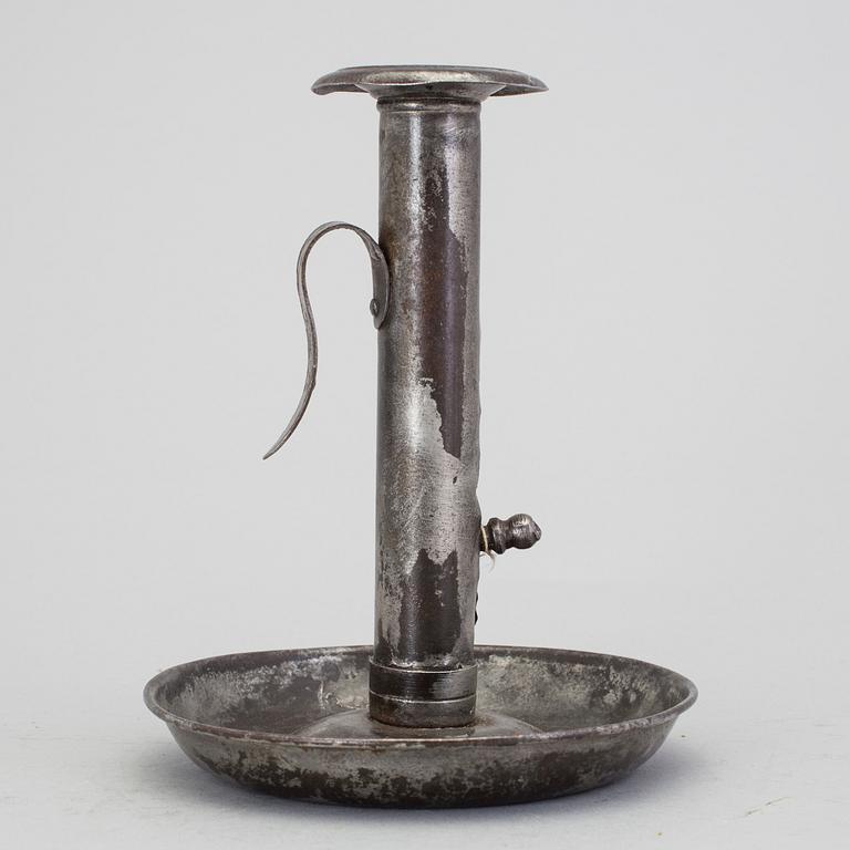 A 1700s candlestick.