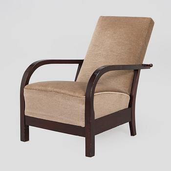Einari Kyöstilä, a "Mainio" armchair for Asko, 1930s-40s.