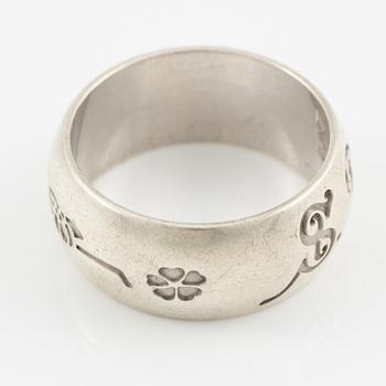 Bulgari, ring, silver "Save the children",