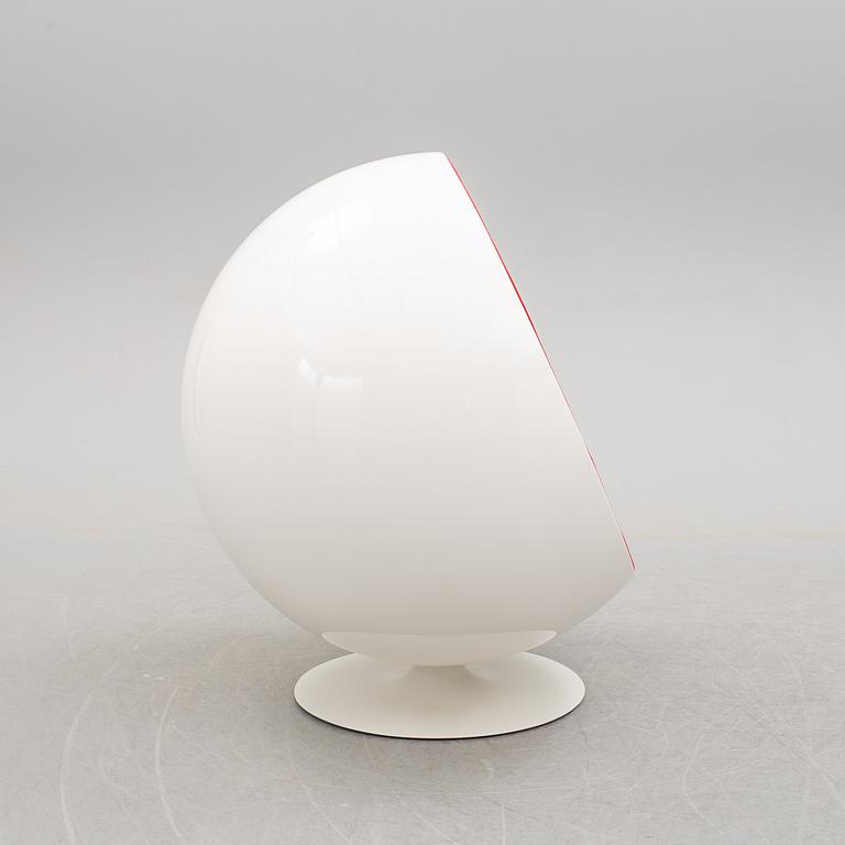 EERO AARNIO, fåtölj, 'Åskbollen', Adelta, Finland, formgiven 1965.